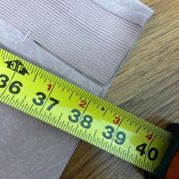 Athleta Brooklyn Textured Pant High Ankle Latte Grain Camo Pink Size 18 - Picture 12 of 14